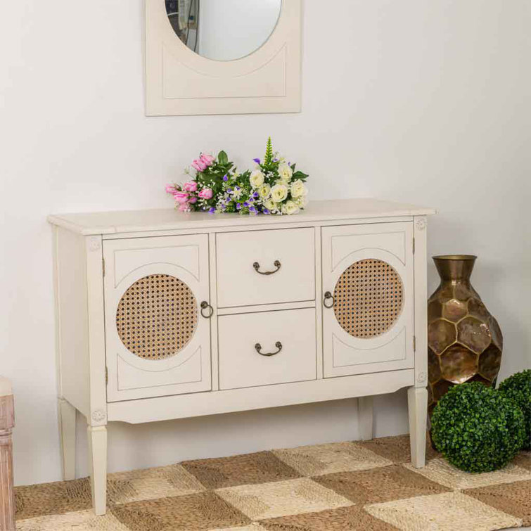 Bay Isle Home Corsica 106Cm Wide 2 Drawer Sideboard Wayfair.co.uk